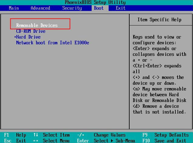 Configuração do BIOS