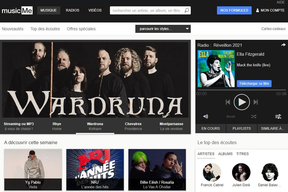 Site da musicMe