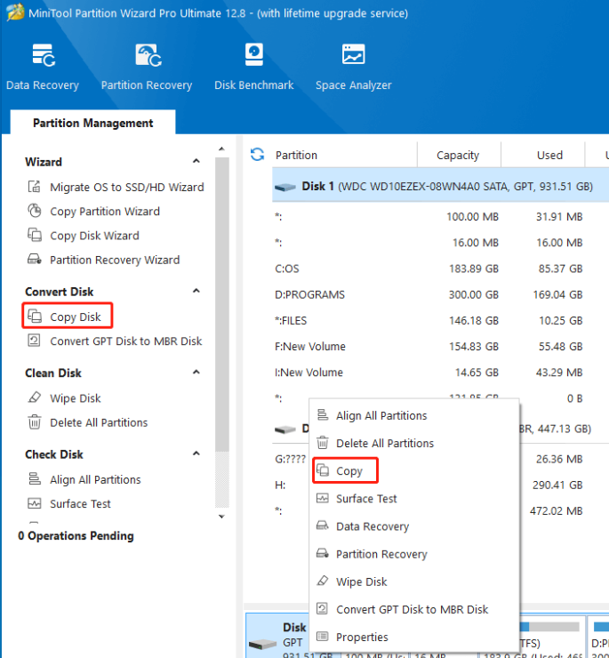 mini tool partition manager