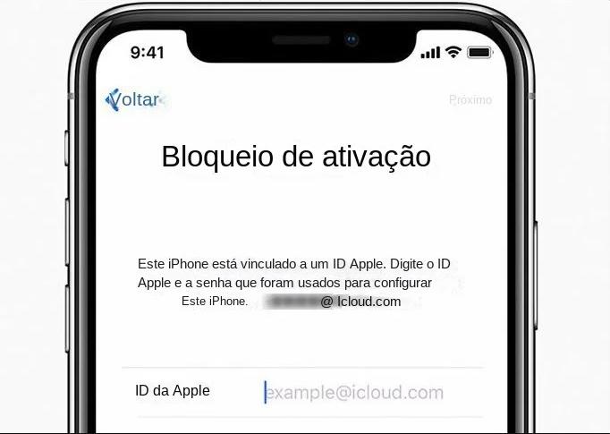 Bloqueio de ativação