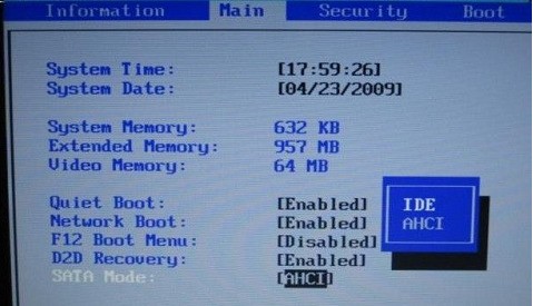 clonar o Windows 7 em um ssd ativar AHCI no BIOS