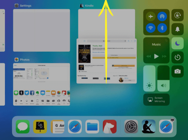 como fechar aplicativos em segundo plano no ipad