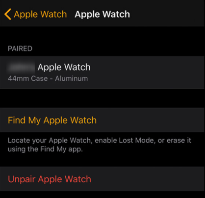 como encontrar meu apple watch no iphone