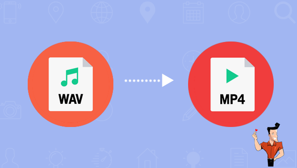 como converter wav para mp4 com um conversor