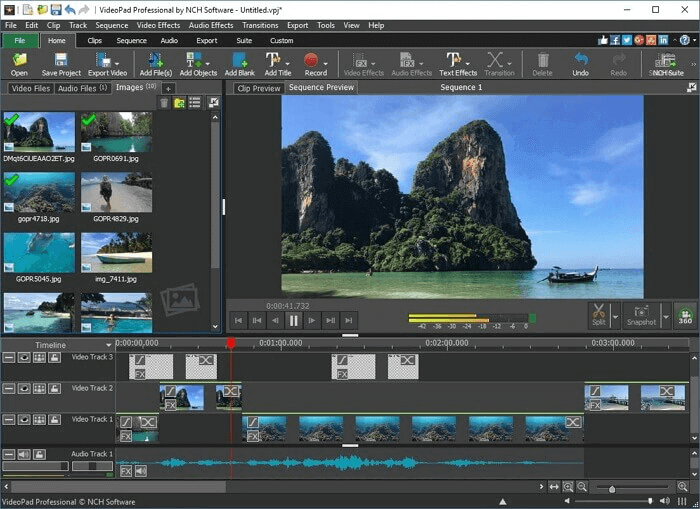 videopad editor de vídeo imovie para usuários do Windows