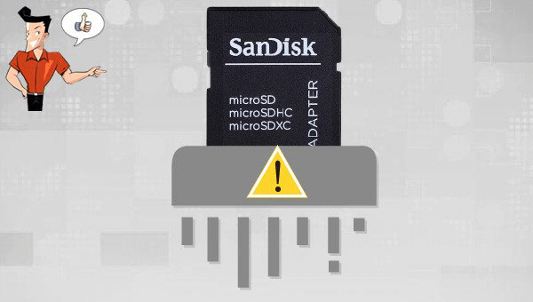 como consertar um cartão sd da sandisk que não quer formatar