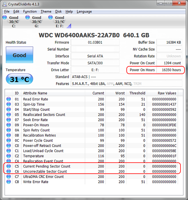 como verificar a integridade do ssd com crystaldiskinfo