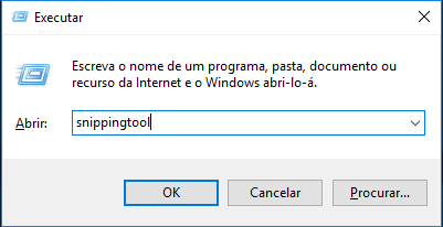 executar snippingtool