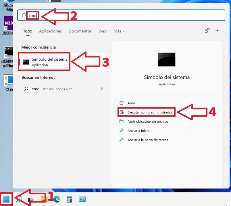 Windows 11, executar cmd como administrador